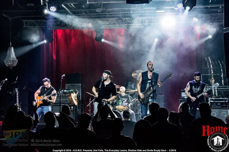 Jimi Falls rocking out